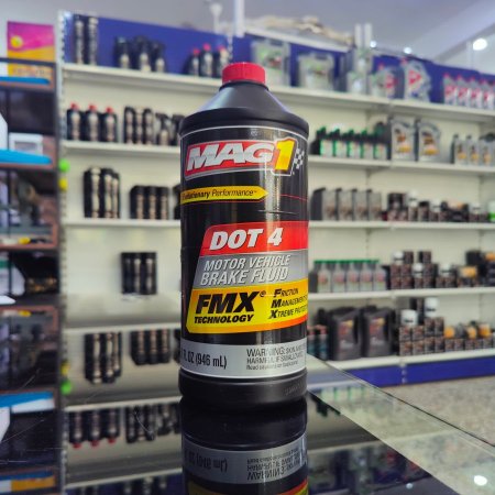 دهن بريك امريكي ماك 1 DOT-4 حجم العلبه ( 946 ) mL