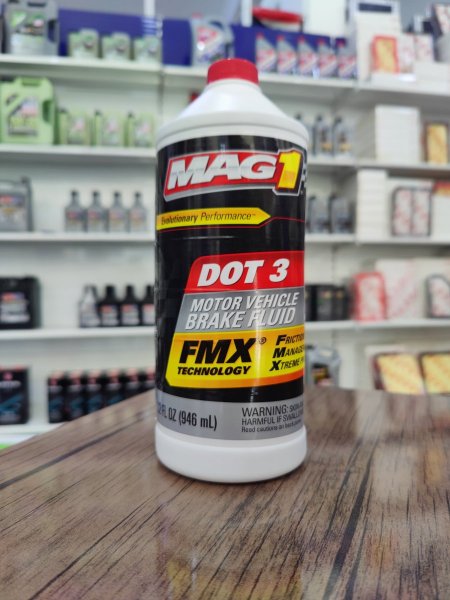 دهن بريك امريكي ماك 1 DOT-3 حجم العلبه ( 946 ) mL