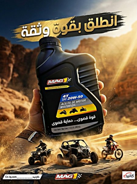 ماك 1 دراجات 20-50 رباعي الاشواط 4T