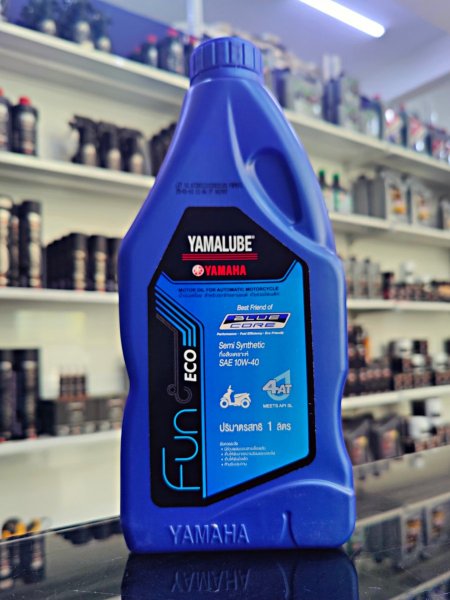 زيت دراجات ياماها (10W-40) أزرق