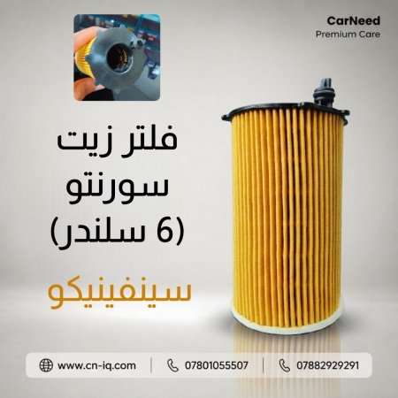 فلتر زيت سورنتو - سنتافي (6 سلندر) سينفينيكو